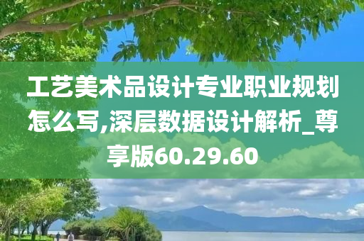 工艺美术品设计专业职业规划怎么写,深层数据设计解析_尊享版60.29.60