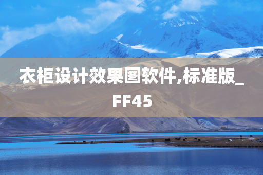 衣柜设计效果图软件,标准版_FF45