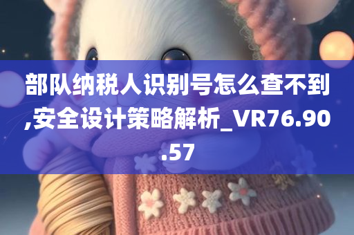 部队纳税人识别号怎么查不到,安全设计策略解析_VR76.90.57