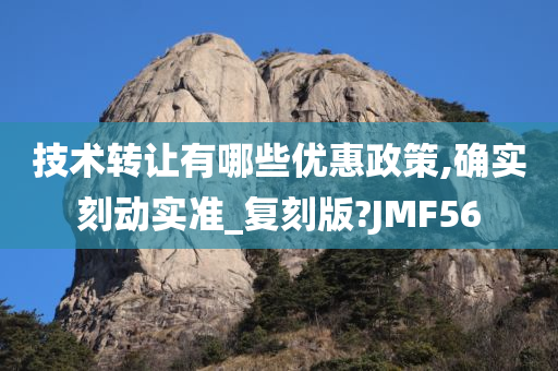 技术转让有哪些优惠政策,确实刻动实准_复刻版?JMF56