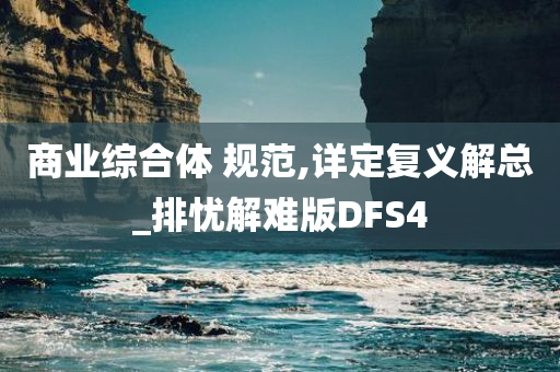 商业综合体 规范,详定复义解总_排忧解难版DFS4