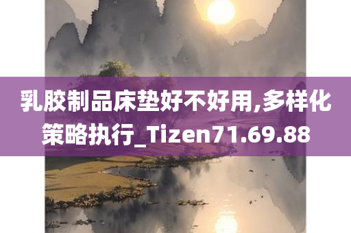 乳胶制品床垫好不好用,多样化策略执行_Tizen71.69.88