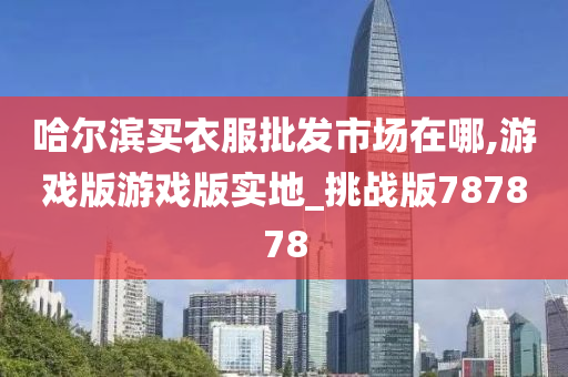 哈尔滨买衣服批发市场在哪,游戏版游戏版实地_挑战版787878