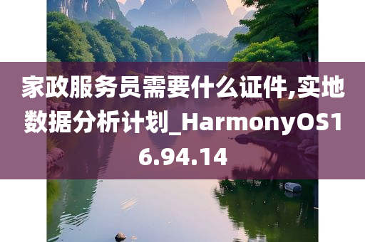 家政服务员需要什么证件,实地数据分析计划_HarmonyOS16.94.14