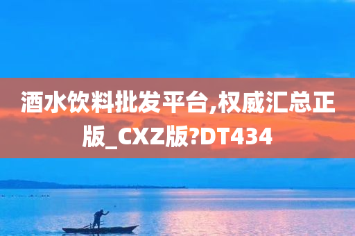 酒水饮料批发平台,权威汇总正版_CXZ版?DT434