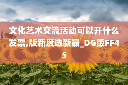 文化艺术交流活动可以开什么发票,版新度选新最_DG版FF45