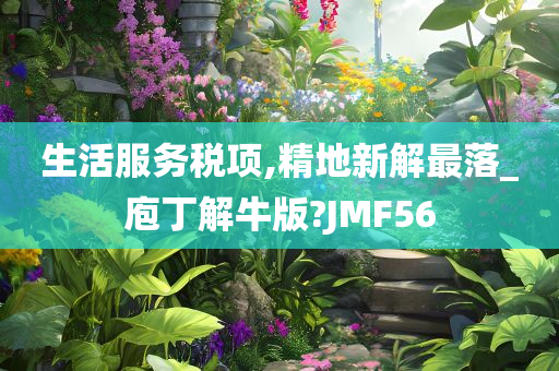 生活服务税项,精地新解最落_庖丁解牛版?JMF56