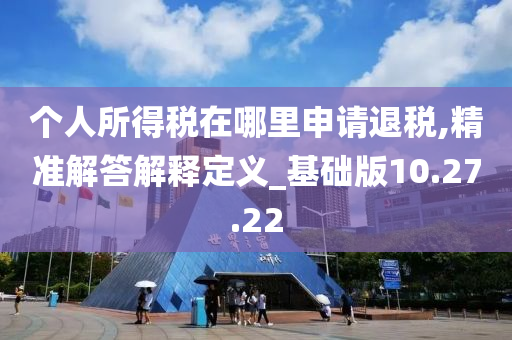 个人所得税在哪里申请退税,精准解答解释定义_基础版10.27.22