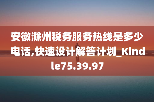 安徽滁州税务服务热线是多少电话,快速设计解答计划_Kindle75.39.97