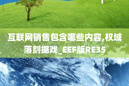 互联网销售包含哪些内容,权域落刻据戏_EEF版RE35