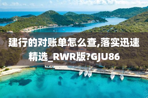 建行的对账单怎么查,落实迅速精选_RWR版?GJU86