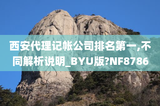 西安代理记帐公司排名第一,不同解析说明_BYU版?NF8786