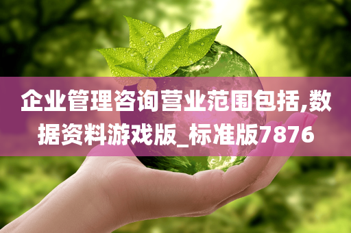 企业管理咨询营业范围包括,数据资料游戏版_标准版7876