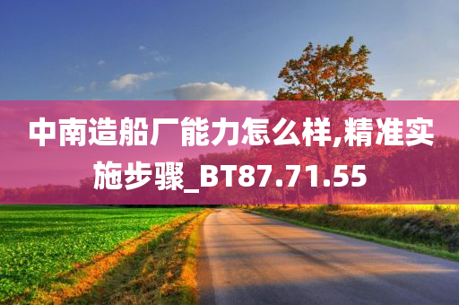 中南造船厂能力怎么样,精准实施步骤_BT87.71.55