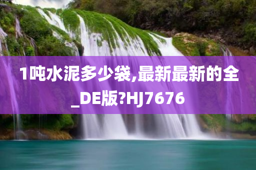 1吨水泥多少袋,最新最新的全_DE版?HJ7676