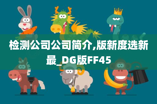 检测公司公司简介,版新度选新最_DG版FF45